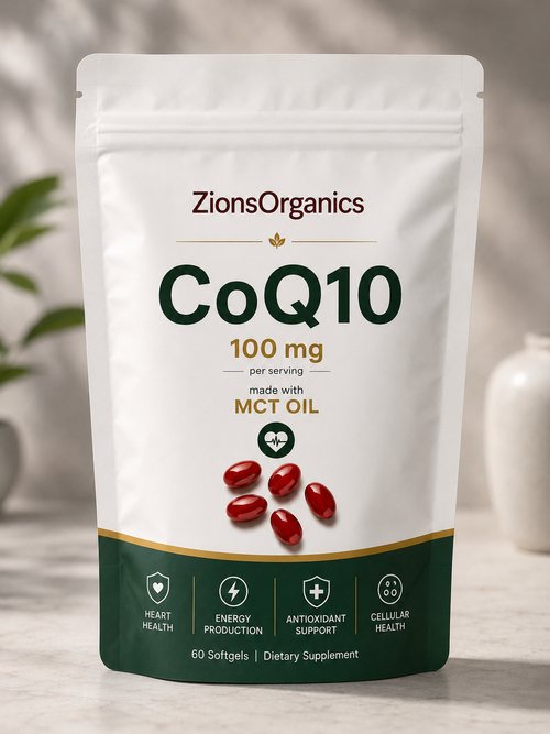 Zeria® CoQ10 Ubiquinol With MCT Oil (Buy 1, Get 3 FREE)