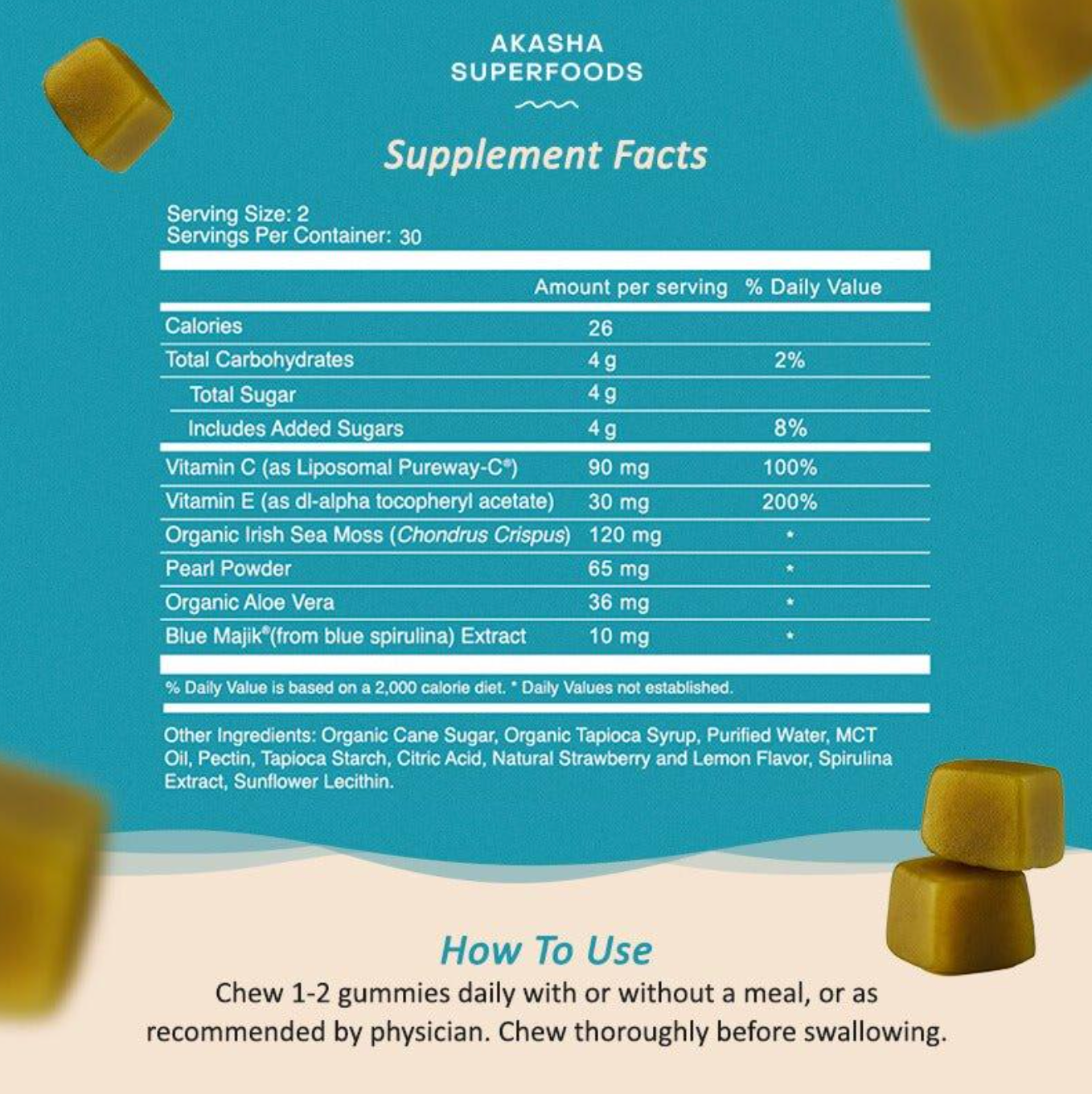 Sea Moss & Pearl Gummies